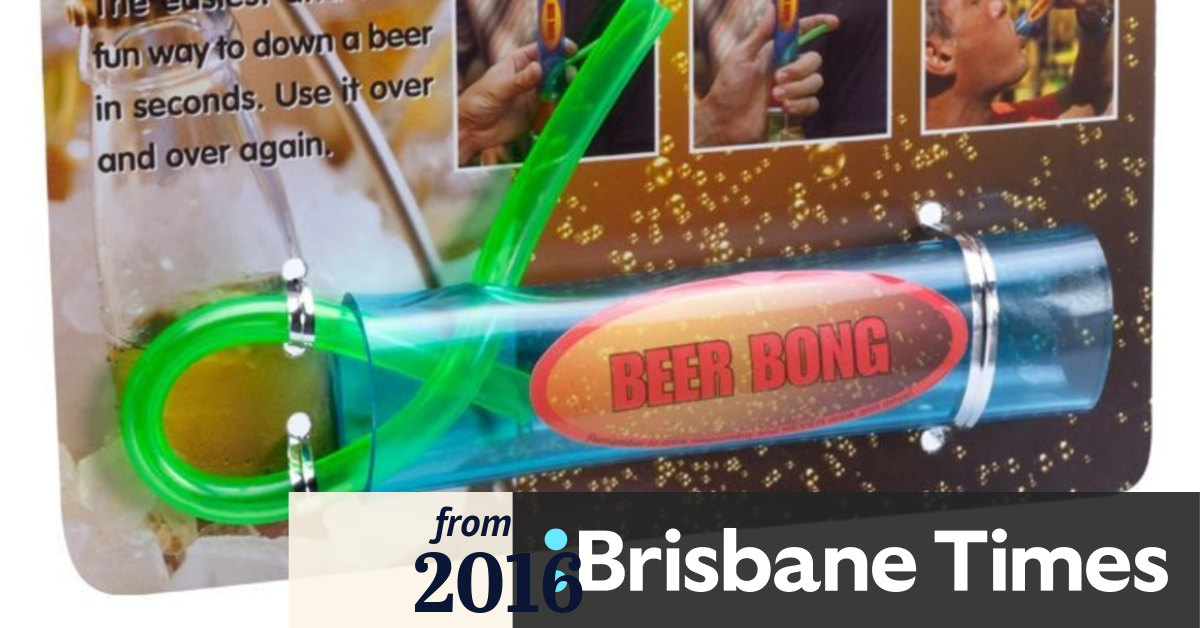 Surfwear chain City Beach 'beer bongs' mix swimming with alcohol